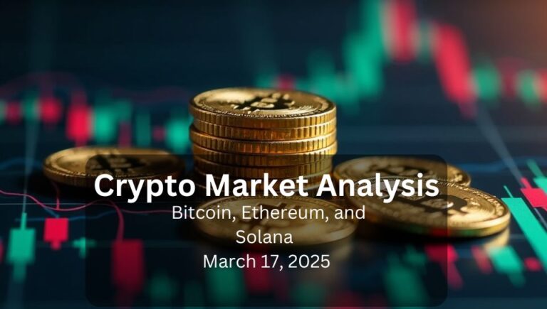 Crypto Market Analysis: Bitcoin, Ethereum, and Solana - March 17, 2025