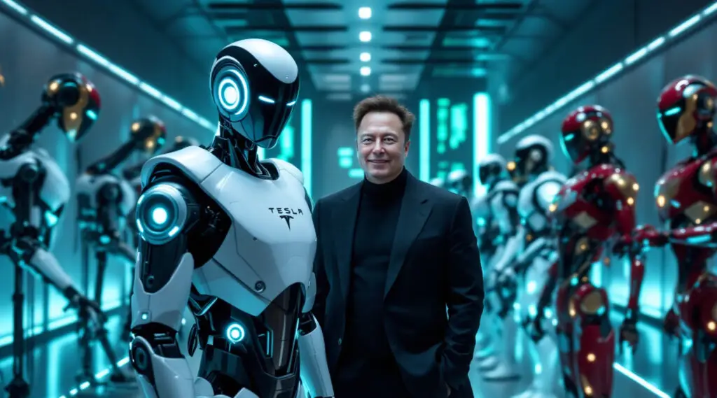 Elon Musk thinks robots are a $10 trillion business. He’s got some competition from China