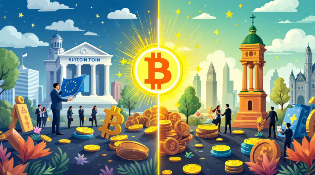 Europe's Bitcoin Hesitation: A Tale of Two Continents