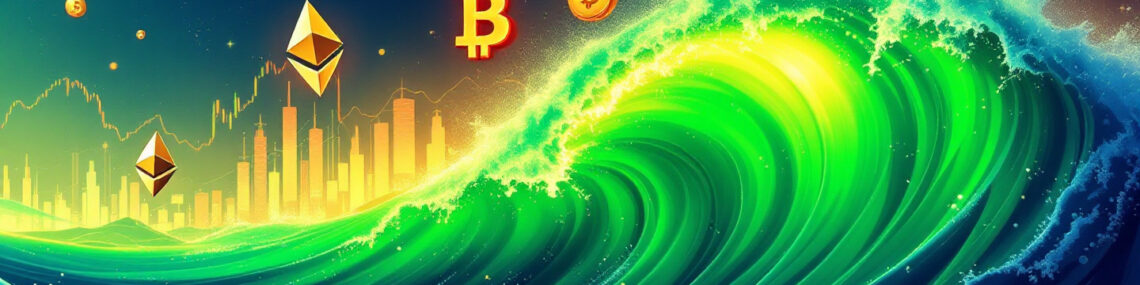 Green Wave Sweeps Crypto: Bitcoin Hits $86K, Market Cap Soars