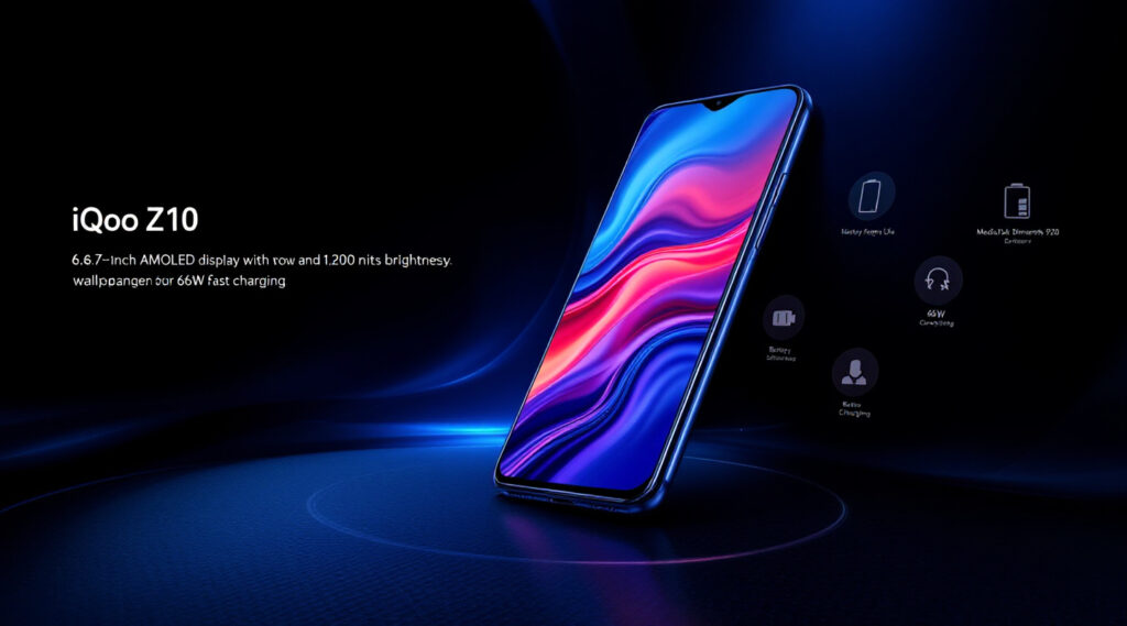 Iqoo Z10 Price, Processor, Charger and Display Brightness Revealed