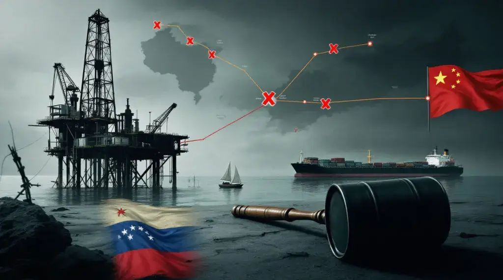 Trade of Venezuelan oil to China stalls after new Trump order