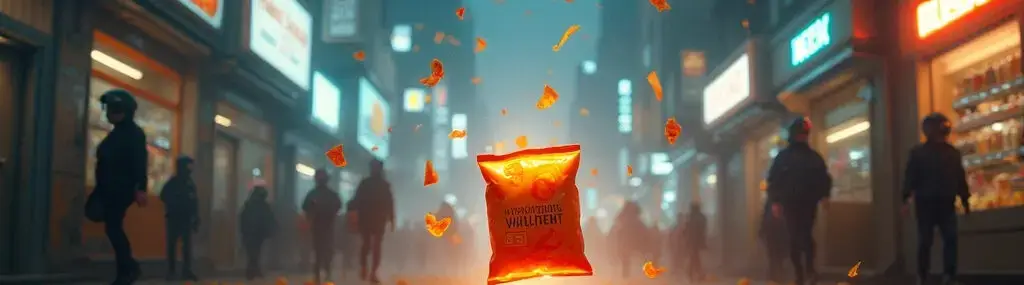 A Culinary Catastrophe The Odyssey of One Bag of Chips and Its Accomplices