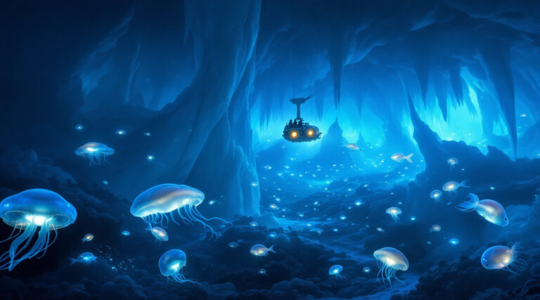 Antarctic Surprise: Life Flourishes Where Light Has Never Reached