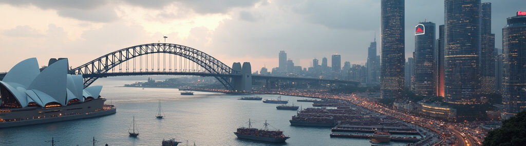 Australia's Economic Engine Slows Global Trade Winds Take Their Toll