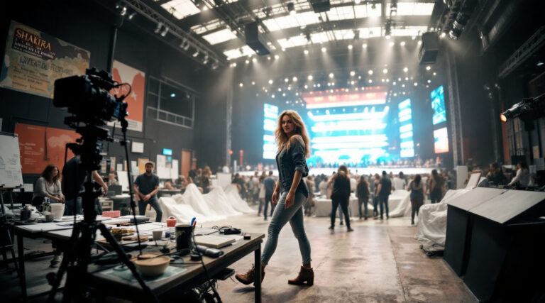 Behind the Stage: The Artistry of Shakira's World Tour