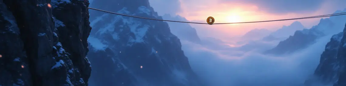 Bitcoin’s Volatile Apex: Walking the Tightrope of a Crypto Winter