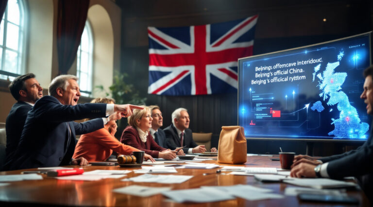 China Stirred: UK Politicians Condemned Beijing Rhetoric as “Absurd”