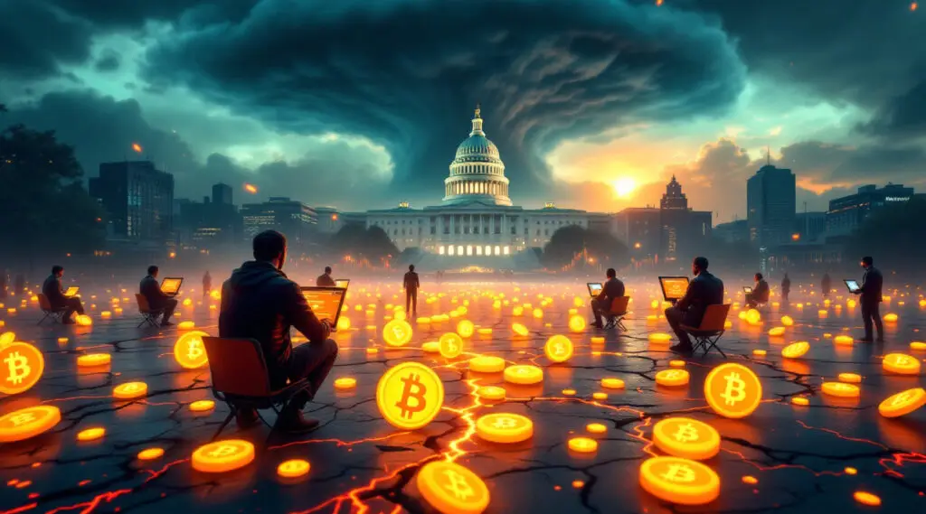 Crypto Market Wobbles: Tariffs and Resistance Test Investor Resolve