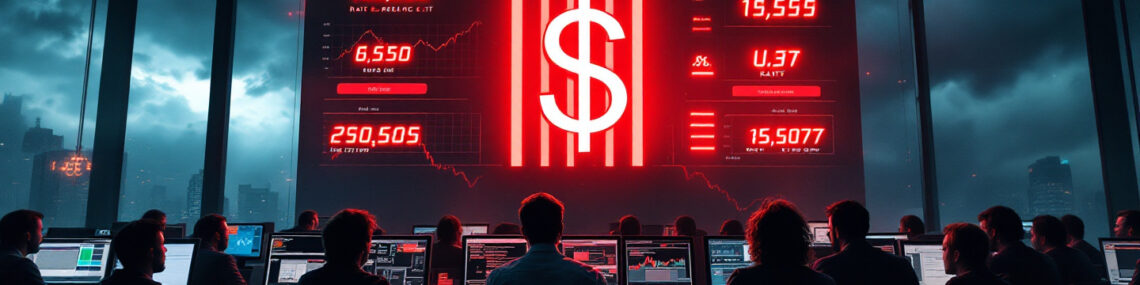 Dollar Under Pressure: Economic Fears and Rate Cut Bets Weigh Heavy