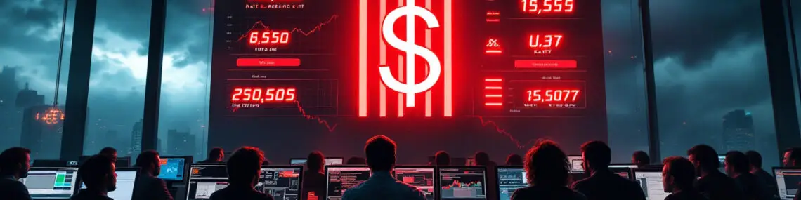 Dollar Under Pressure: Economic Fears and Rate Cut Bets Weigh Heavy