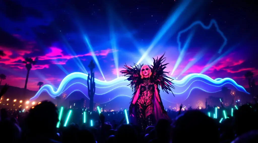 Gaga's "Mayhem" Returns: Australian Charts Feel Coachella Effect