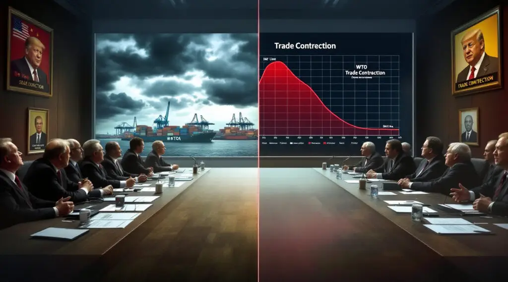 Global Trade Risk: WTO Expecting Contraction with Continued Trade War as Politically Displayed