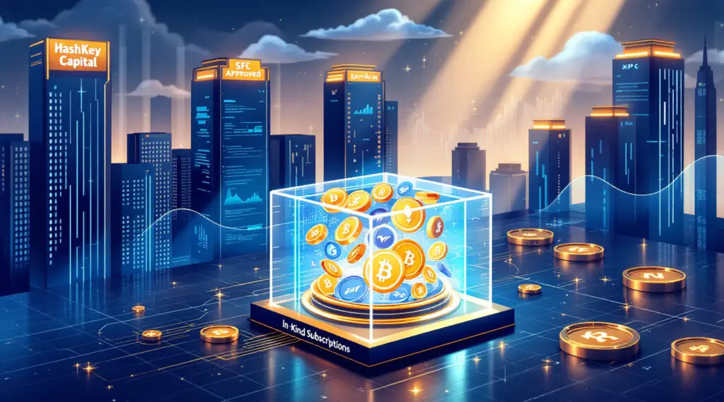 HashKey Capital Receives SFC Approval for In-Kind Crypto Fund Subscriptions