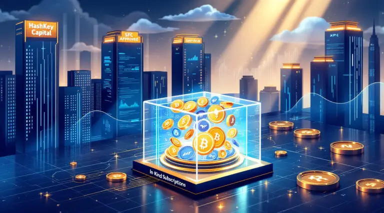 HashKey Capital Receives SFC Approval for In-Kind Crypto Fund Subscriptions