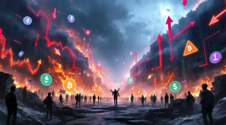 In the Crosshairs of Crypto: An Escalating Trade War Rattles Digital Assets