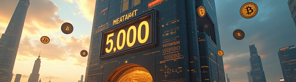 Metaplanet Surpasses 5,000 Bitcoin Holdings in Bold Treasury Strategy