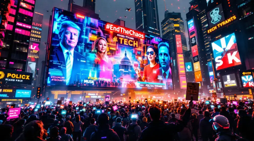Nationwide Fury Protests Target Trump and Musk Amidst Policy TurmoilUS Erupts Protests Target Trump & Musk Amidst Policy Chaos