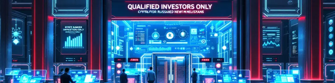 Russia’s Plans for a Crypto Exchange: Attention Qualified Investors
