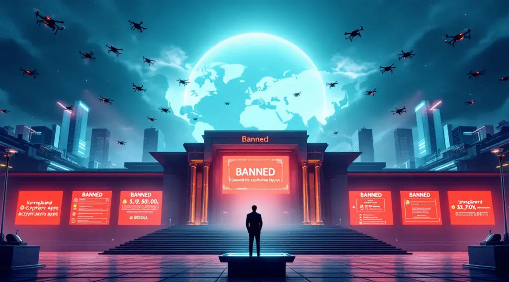 South Korea Tightens Grip: Unregistered Crypto Apps Face Ban