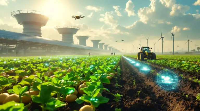 The Global Farming Shift The Potato Grows Green