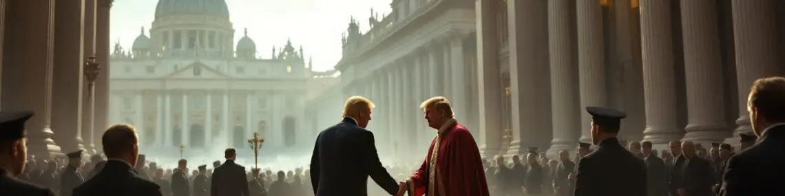 Trump Attends Pope Francis Funeral, Meets Zelenskyy Amidst Global Gathering
