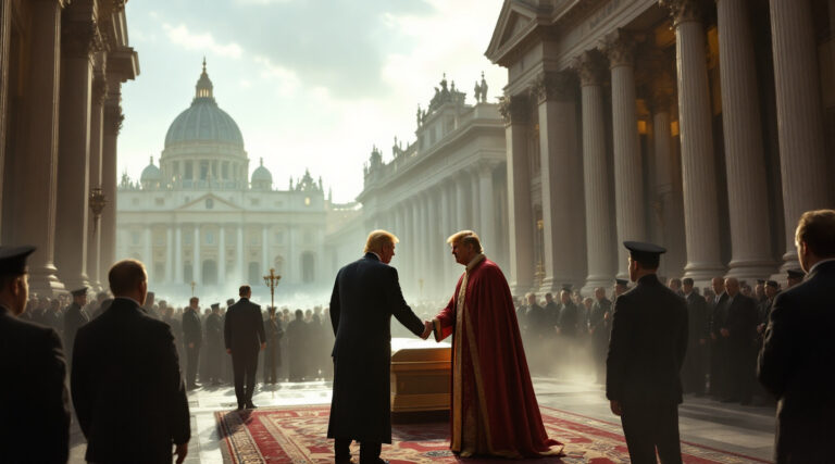 Trump Attends Pope Francis Funeral, Meets Zelenskyy Amidst Global Gathering
