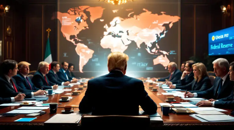Trump’s Global Stage: Italy Meeting and Fed Clash