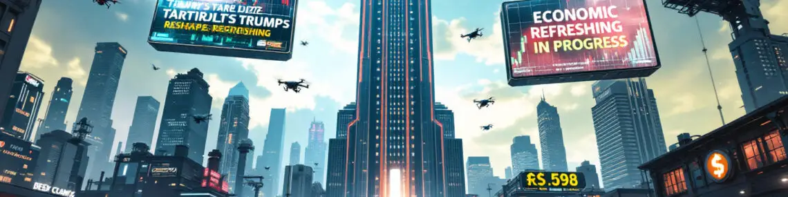 Trump's Tariff Blitz: A Nation on Economic Refreshing