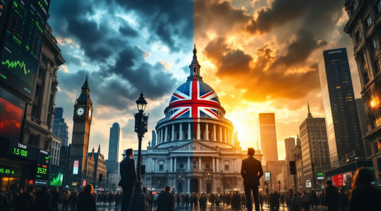 UK Economy Surges, But Tariff Threat Clouds Future Growth