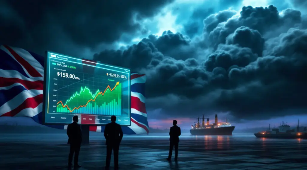 UK Inflation Eases, But Global Trade Fears Loom