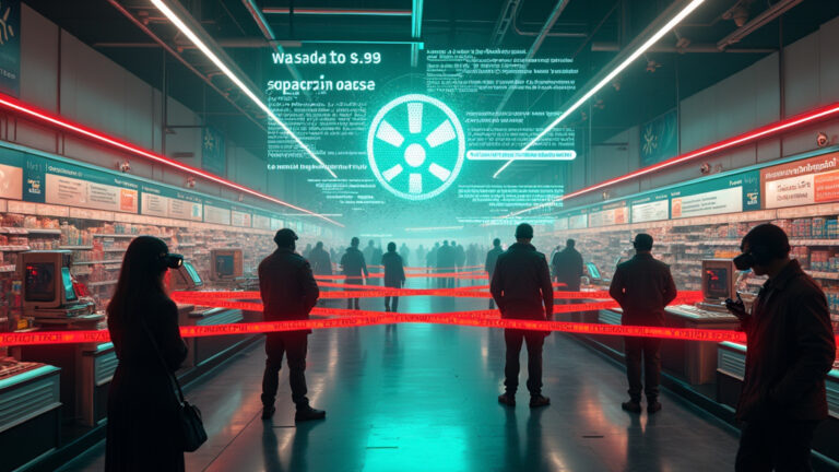Walmart Checkout Red Tape Mystery Shoppers Equally Curious and Puzzled by Security Tape