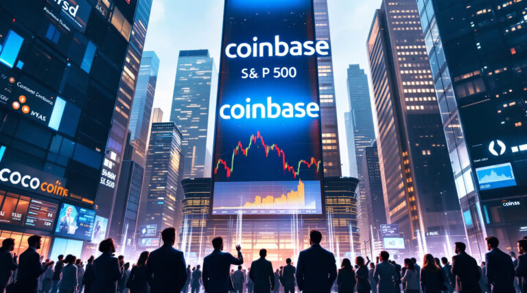A Historic Step for Crypto as Coinbase Enters the S&P 500