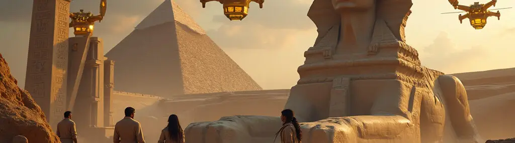 Ancient High-Tech Machines May Have Built Egypt's Pyramids, Study Suggests