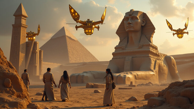 Ancient High-Tech Machines May Have Built Egypt's Pyramids, Study Suggests