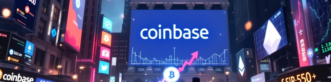 Coinbase Surges as It Joins S&P 500, Signaling a New Era for Crypto on Wall Street