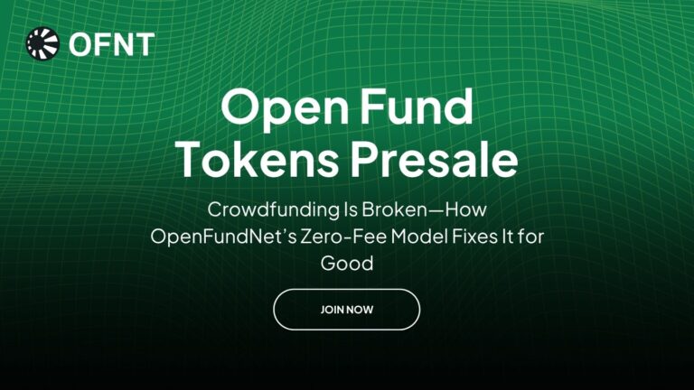 크라우드펀딩의 문제점 - OpenFundNet의 수수료 없는 모델이 이를 영구적으로 해결합니다.