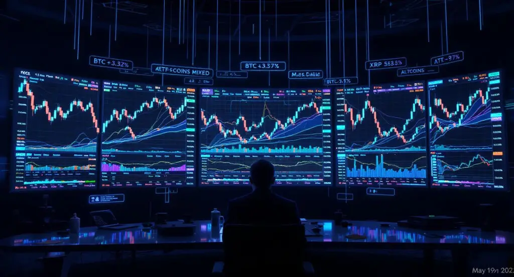 Crypto Market Analysis (May 19, 2025) BTC, ETH, XRP, ALTCOINS