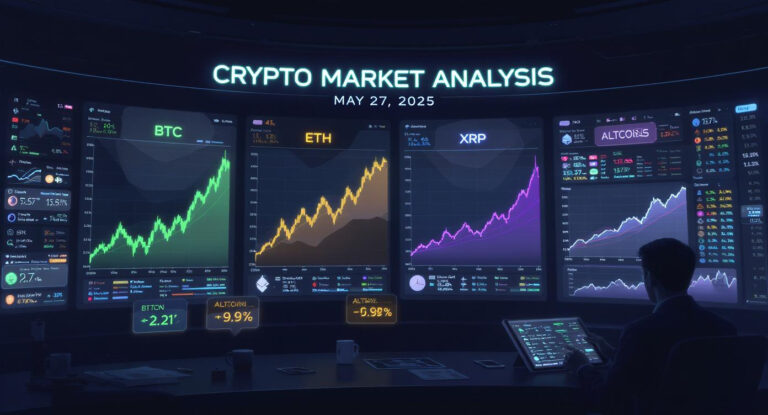 Crypto Market Analysis (May 27, 2025) BTC, ETH, XRP, ALTCOINS