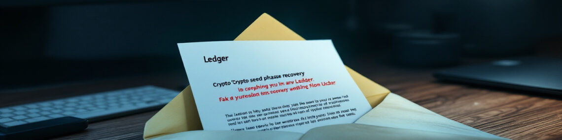 Crypto Seed Phrase Scam Arrives Via Postal Mail, Targets Ledger Users