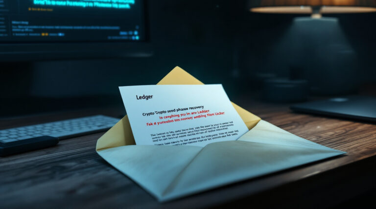 Crypto Seed Phrase Scam Arrives Via Postal Mail, Targets Ledger Users