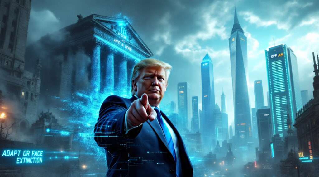 Eric Trump Warns Banks Face Extinction Without Crypto Adaptation