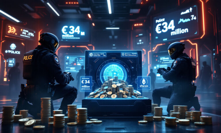 German Authorities Dismantle eXch, Major Crypto Laundering Hub, Seize €34 Million in Assets