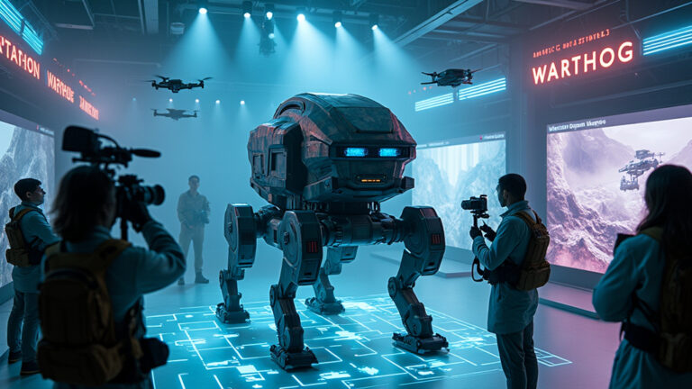 Hanoi Academy Lecturers Unveil AI Battlefield Robot Warthog Capable of Underwater and Terrain Combat