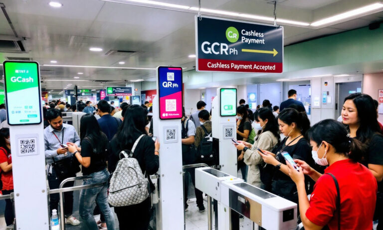 MRT-3 Now Accepts Cashless Payments via GCash, QR Ph