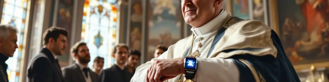 Pope Leo XIV's Apple Watch Sparks Curiosity About Tech-Savvy Pontiff