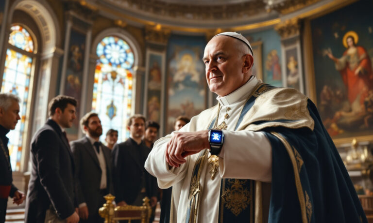 Pope Leo XIV's Apple Watch Sparks Curiosity About Tech-Savvy Pontiff