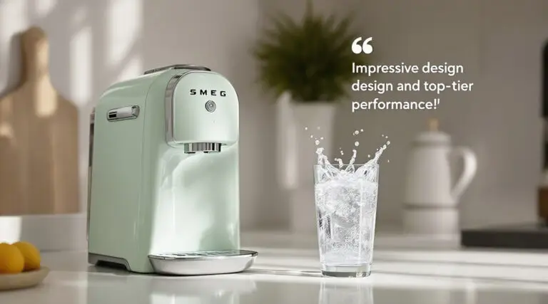 Reviewer Praises Smeg's New Soda Maker for Design and Performance