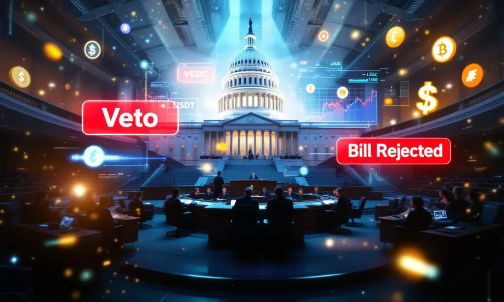 Senate Democrats Pull the Plug on Stablecoin Bill, Raising Concerns Over Its Future