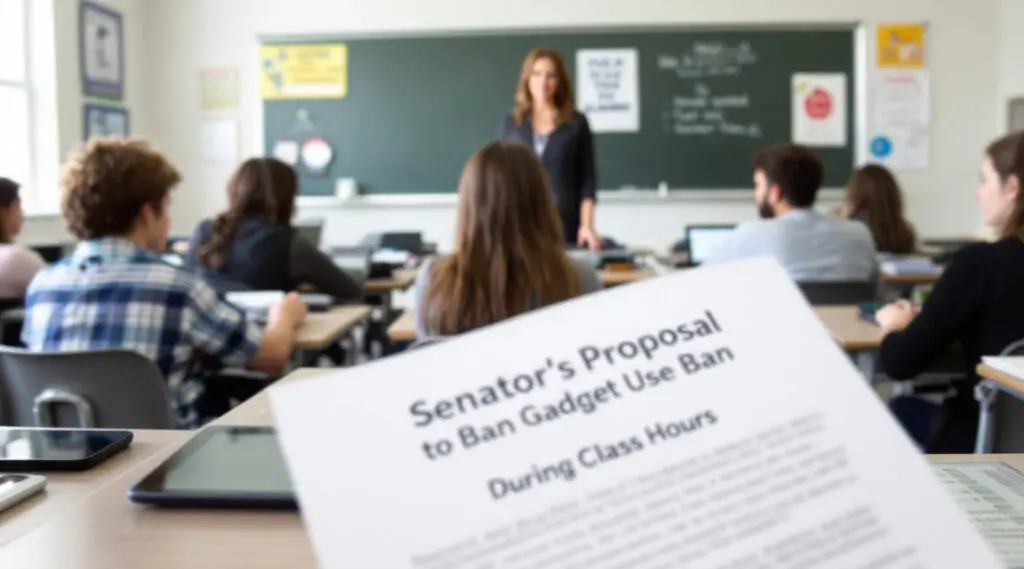 Senator Files Bill to Ban Gadget Use During School Class Hours